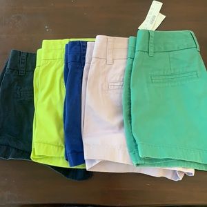 6 pack Jcrew chino shorts 3”